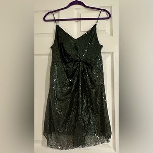 NWT Deluc Green Cocktail Dress